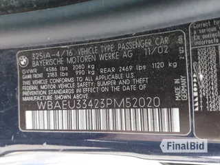 2003 BMW 3 Series 325xi