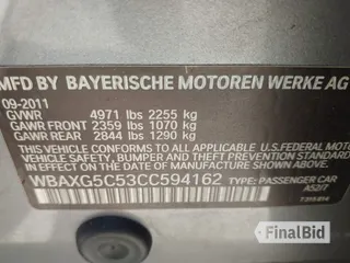 2012 BMW 5 Series 528i