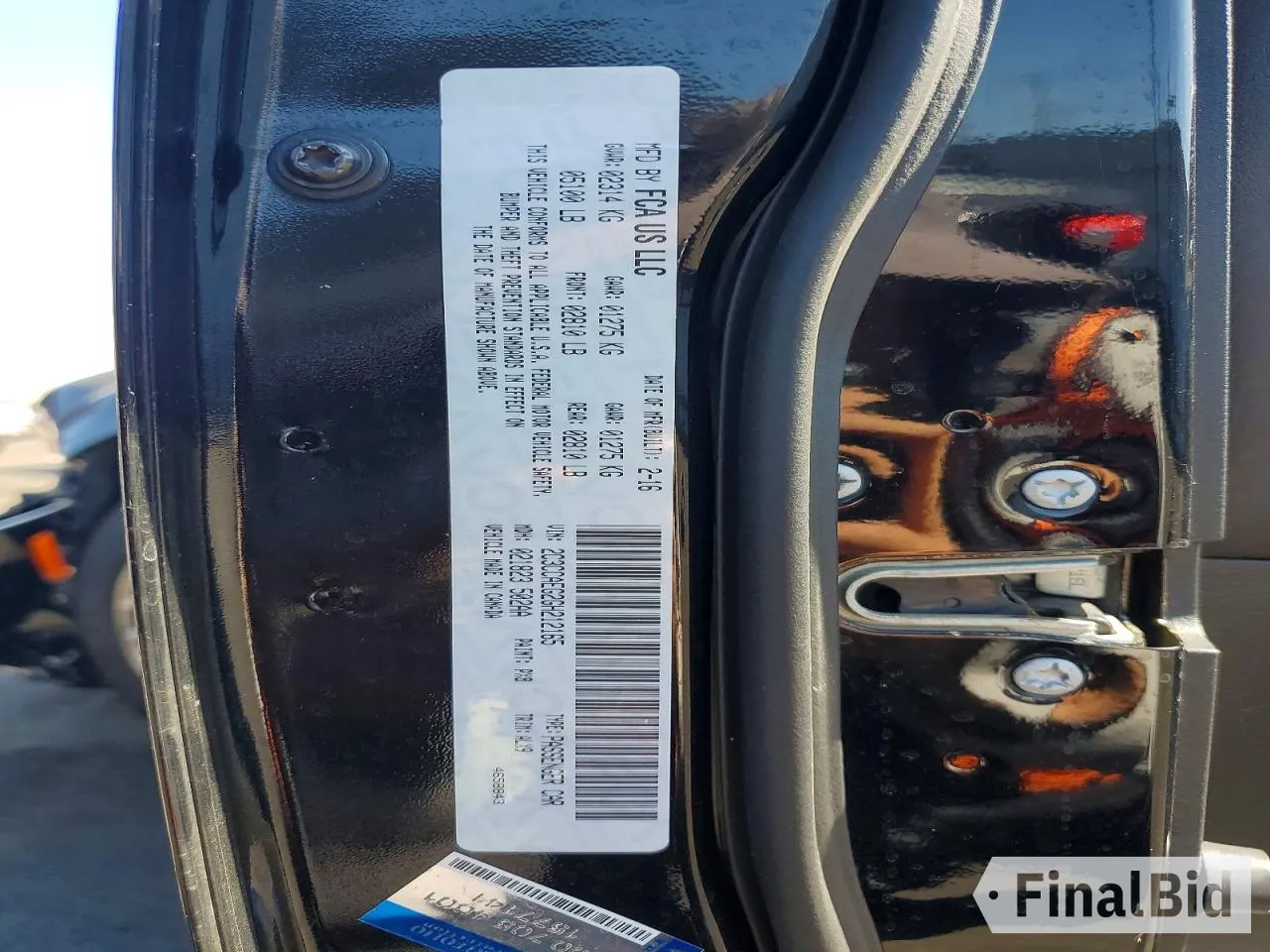 2016 Chrysler 300 C