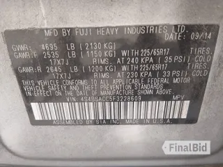2015 Subaru Outback Premium