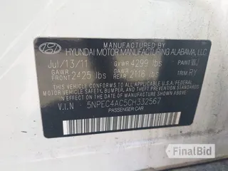2012 Hyundai Sonata Limited