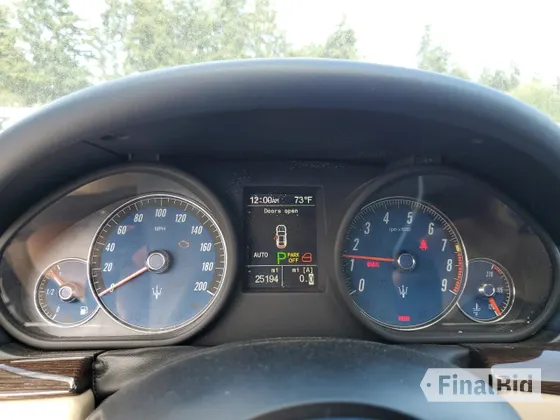2012 Maserati GranTurismo S