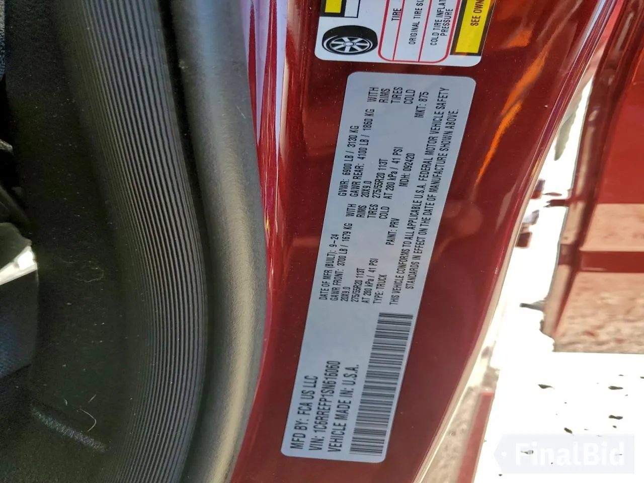 2025 Ram 1500 Big Horn