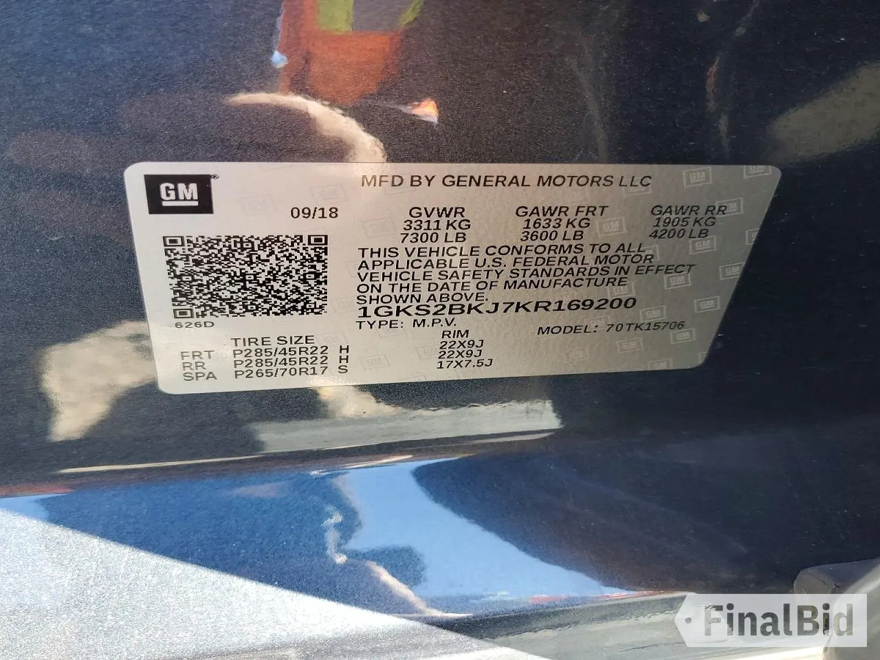 2019 GMC Yukon SLT