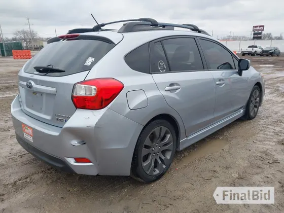 2014 Subaru Impreza Special Sports Limited