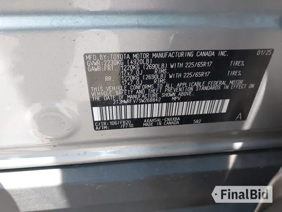 2025 Toyota RAV4 Hybrid LE