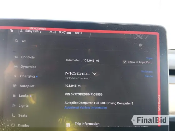 2021 Tesla Model Y Standard Range