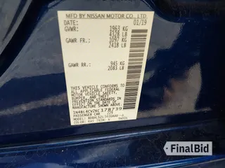 2019 Nissan Altima SR
