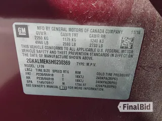 2017 GMC Terrain SLE