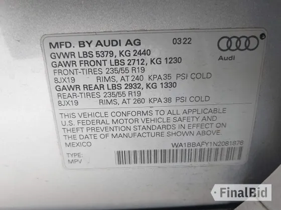 2022 Audi Q5 Premium Plus