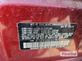 2014 Subaru Impreza Special Sports Limited