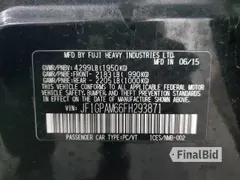 2015 Subaru Impreza Limited