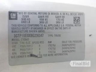 2011 GMC Sierra 1500 SLE