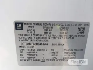 2017 GMC Sierra 1500