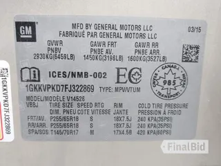 2015 GMC Acadia SLE