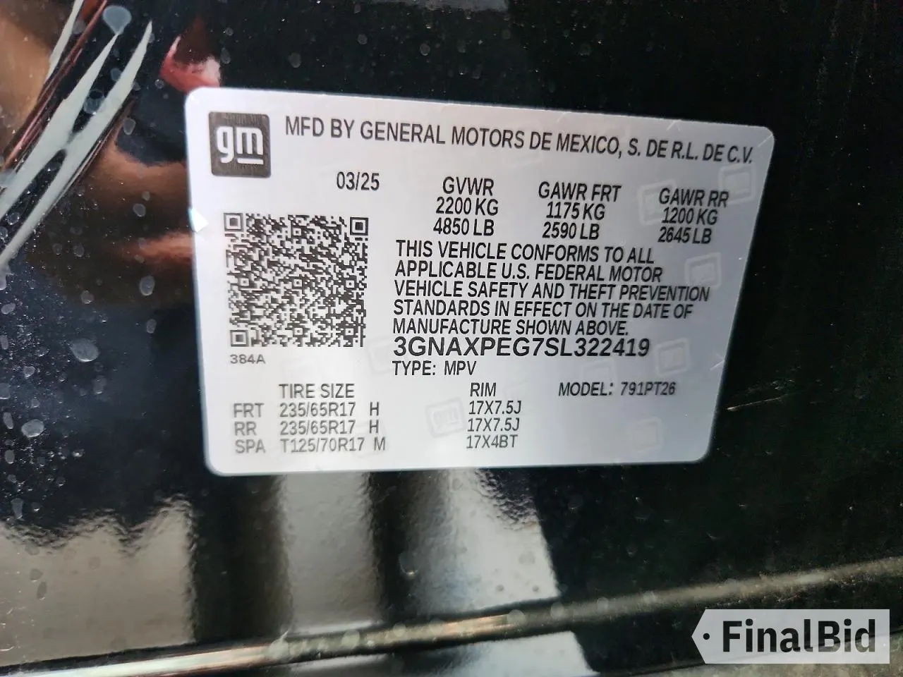 2025 Chevrolet Equinox AWD LT