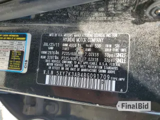 2011 Hyundai Santa Fe Limited