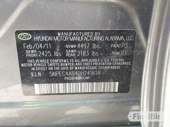 2011 Hyundai Sonata Limited