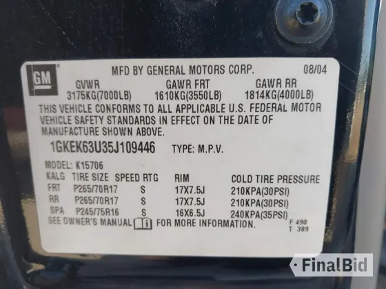 2005 GMC Yukon Denali