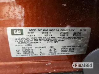 2020 Buick Encore GX Essence