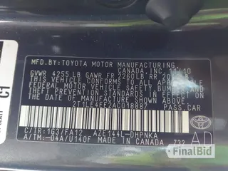 2010 Toyota Matrix S