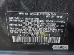 2019 Subaru Crosstrek Limited