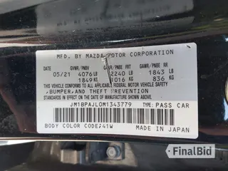 2021 Mazda 3 S