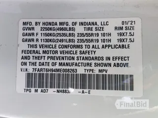 2021 Honda CR-V Touring