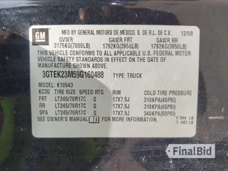 2009 GMC Sierra 1500 SLE