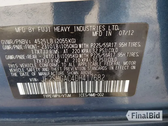 2013 Subaru Forester XT Premium