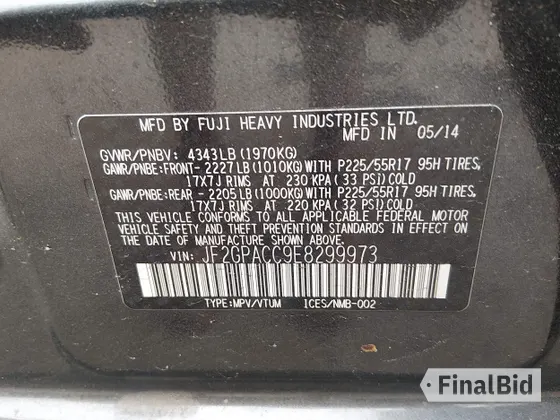 2014 Subaru Crosstrek Premium