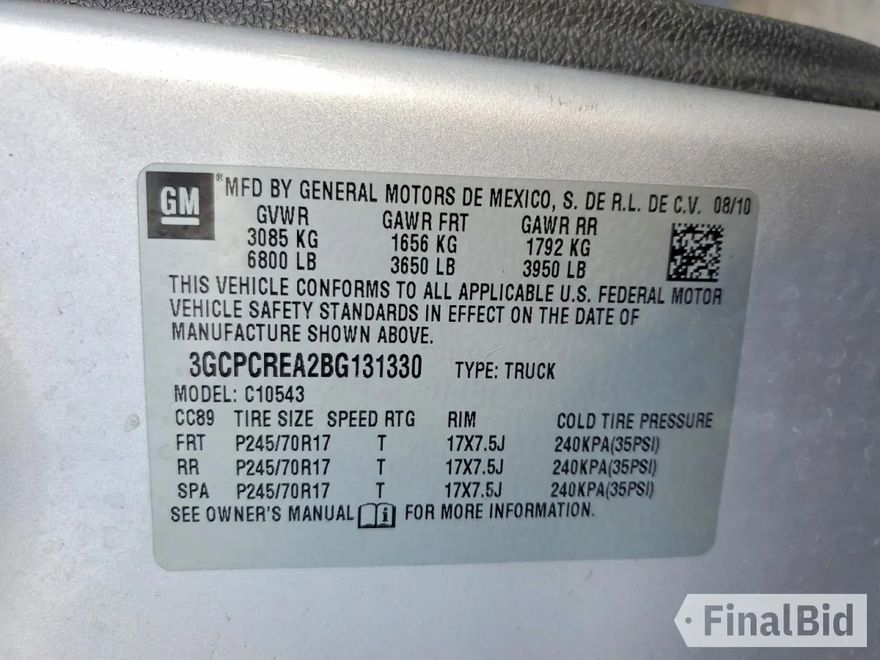 2011 Chevrolet Silverado 1500 LS