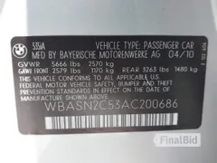 2010 BMW 5 Series 535i Gran Turismo