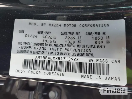 2024 Mazda 3 S Preferred