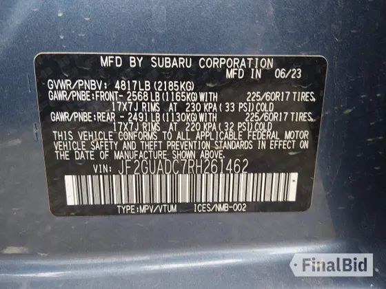 2024 Subaru Crosstrek Premium