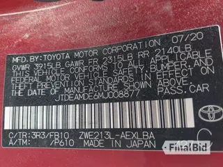 2021 Toyota Corolla Hybrid LE