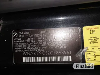 2012 BMW 3 Series 335i xDrive