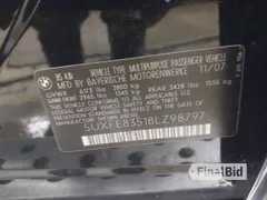 2008 BMW X5 4.8i