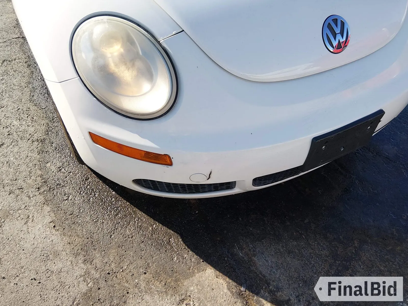 2007 Volkswagen Beetle Triple White