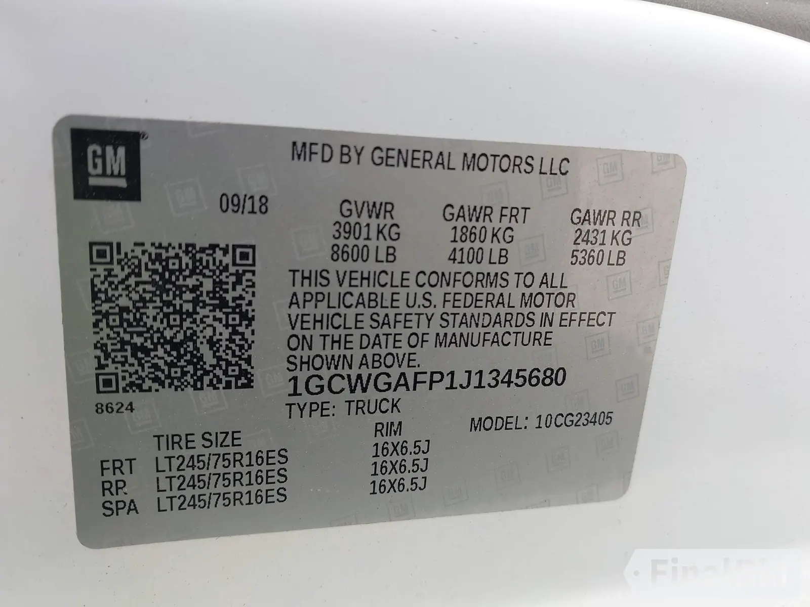 2018 Chevrolet Express Cargo