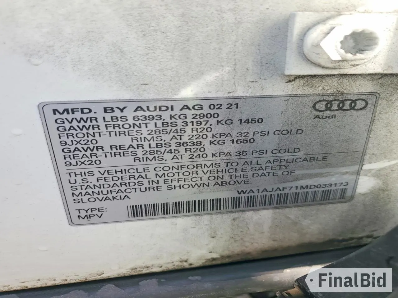 2021 Audi Q7 Premium