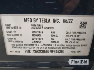 2022 Tesla Model X Plaid