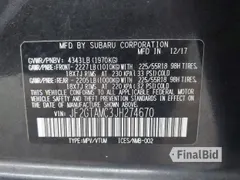2018 Subaru Crosstrek Limited