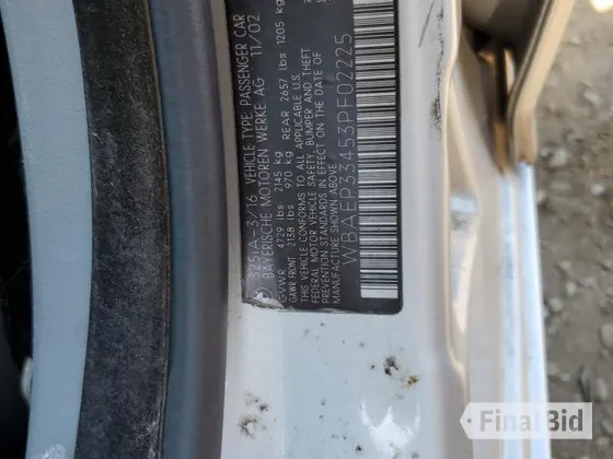 2003 BMW 3 Series 325xi