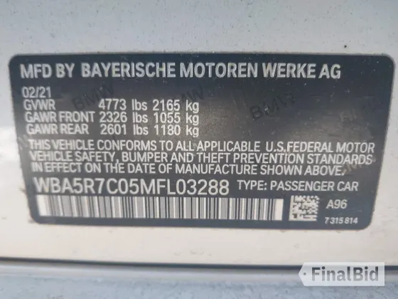2021 BMW 3 Series 330i xDrive