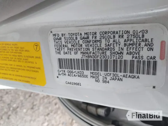 2003 Lexus LS 430