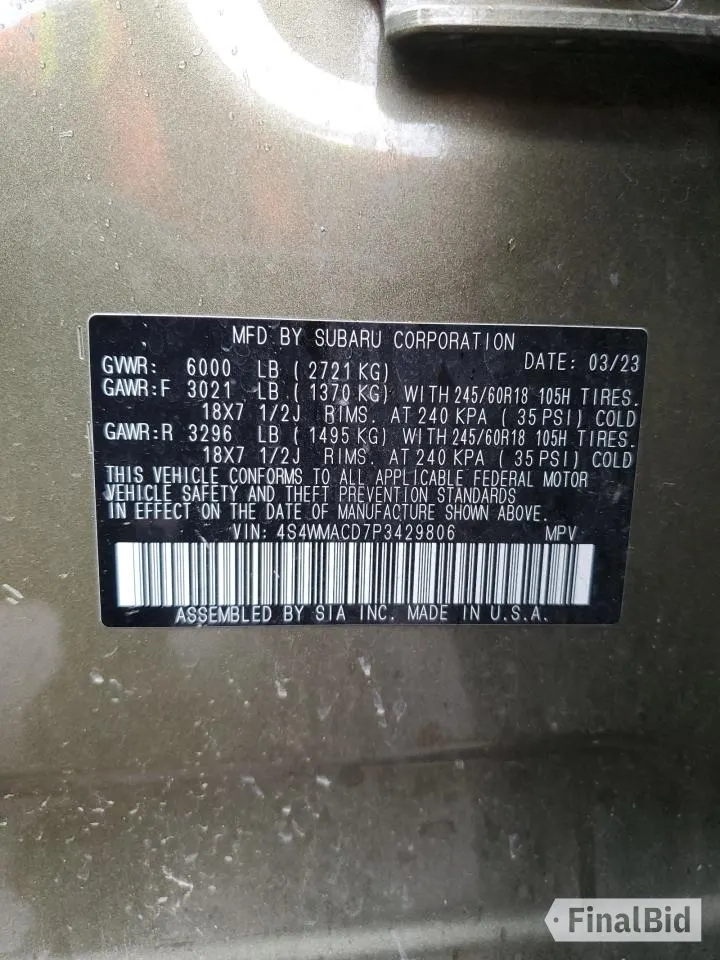 2023 Subaru Ascent Premium