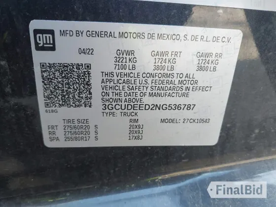 2022 Chevrolet Silverado 1500 RST
