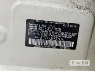 2014 Subaru Impreza Special Sports Limited