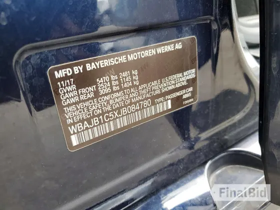 2018 BMW 5 Series 530e xDrive